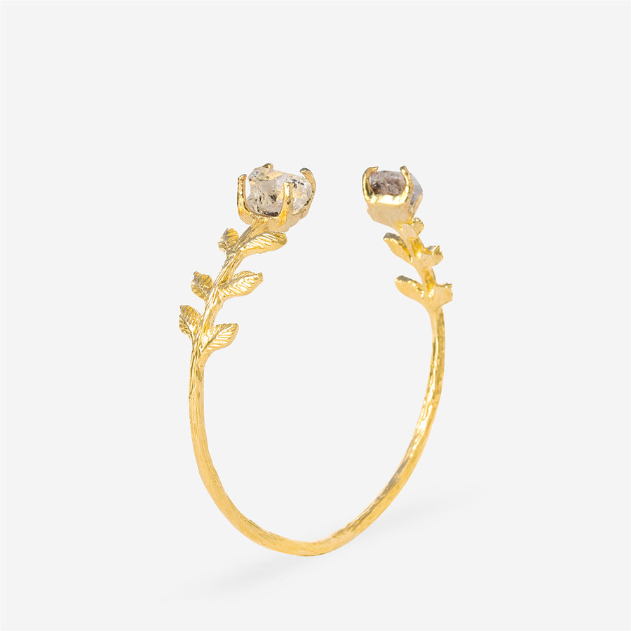 Goddesses Garden Diamond Quartz náramek